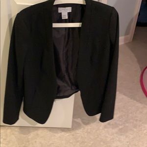 Jessica Simpson black maternity blazer